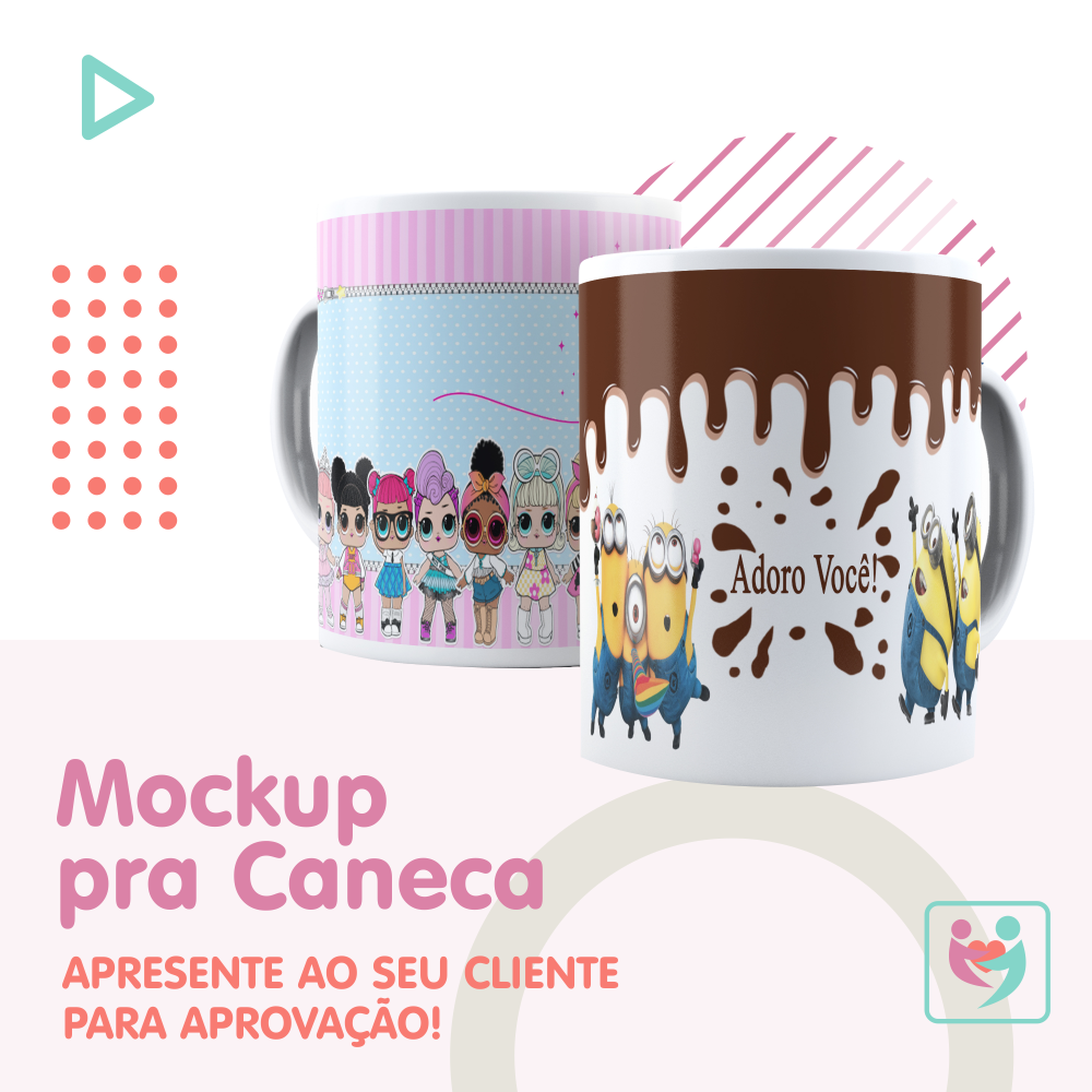 Download Mockup para Caneca - Sublimação | Pequenos Encantos ...